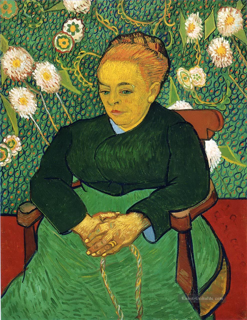 Madame Roulin Rocking die Cradle Vincent van Gogh Ölgemälde